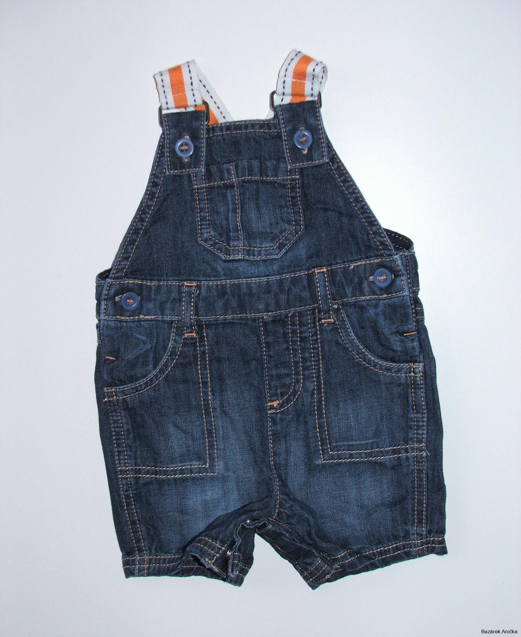 Riflové kraťasy s laclem vel. 62, Mothercare