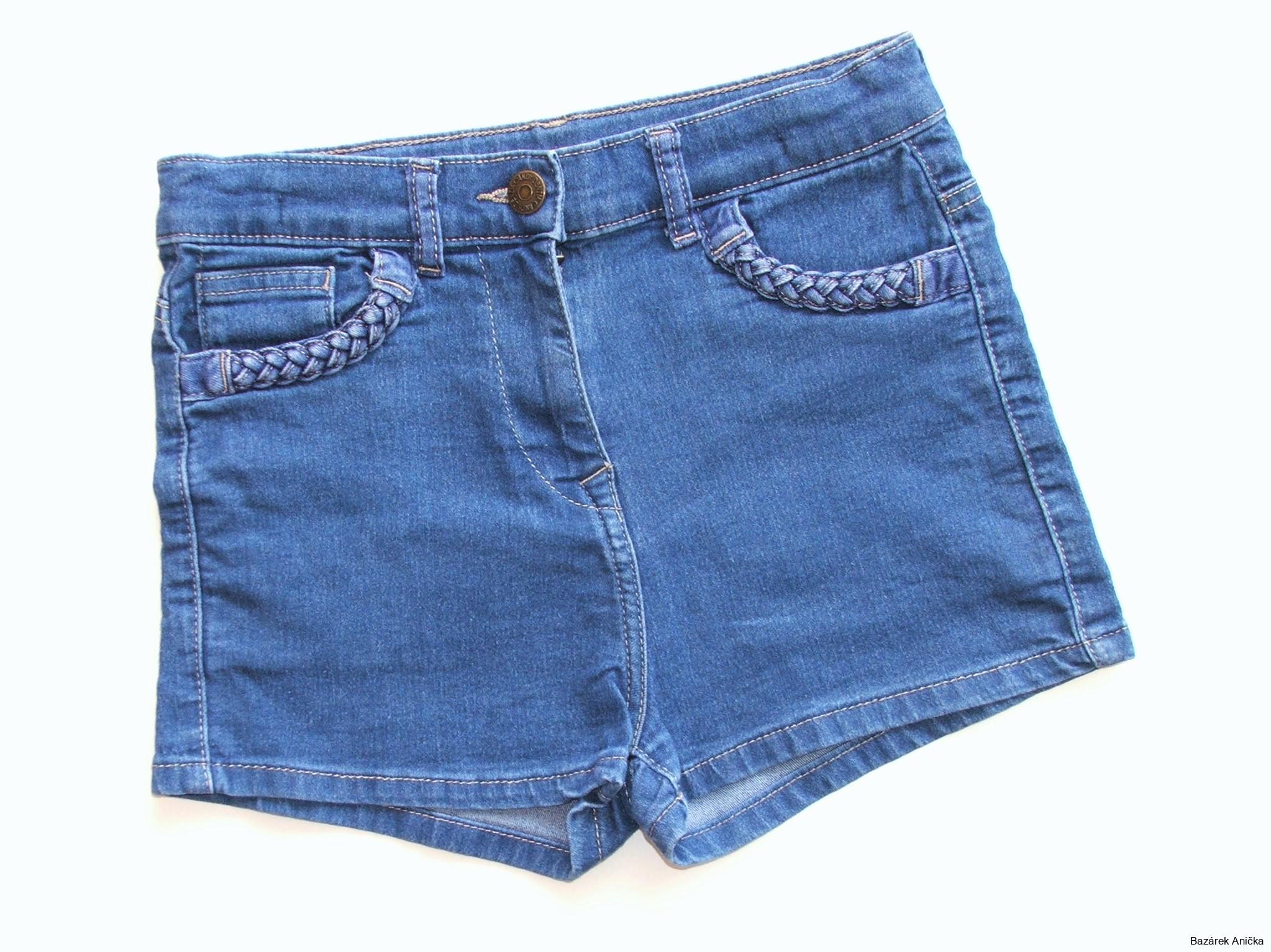 Riflové dívčí kraťasy vel. 13 let, Matalan
