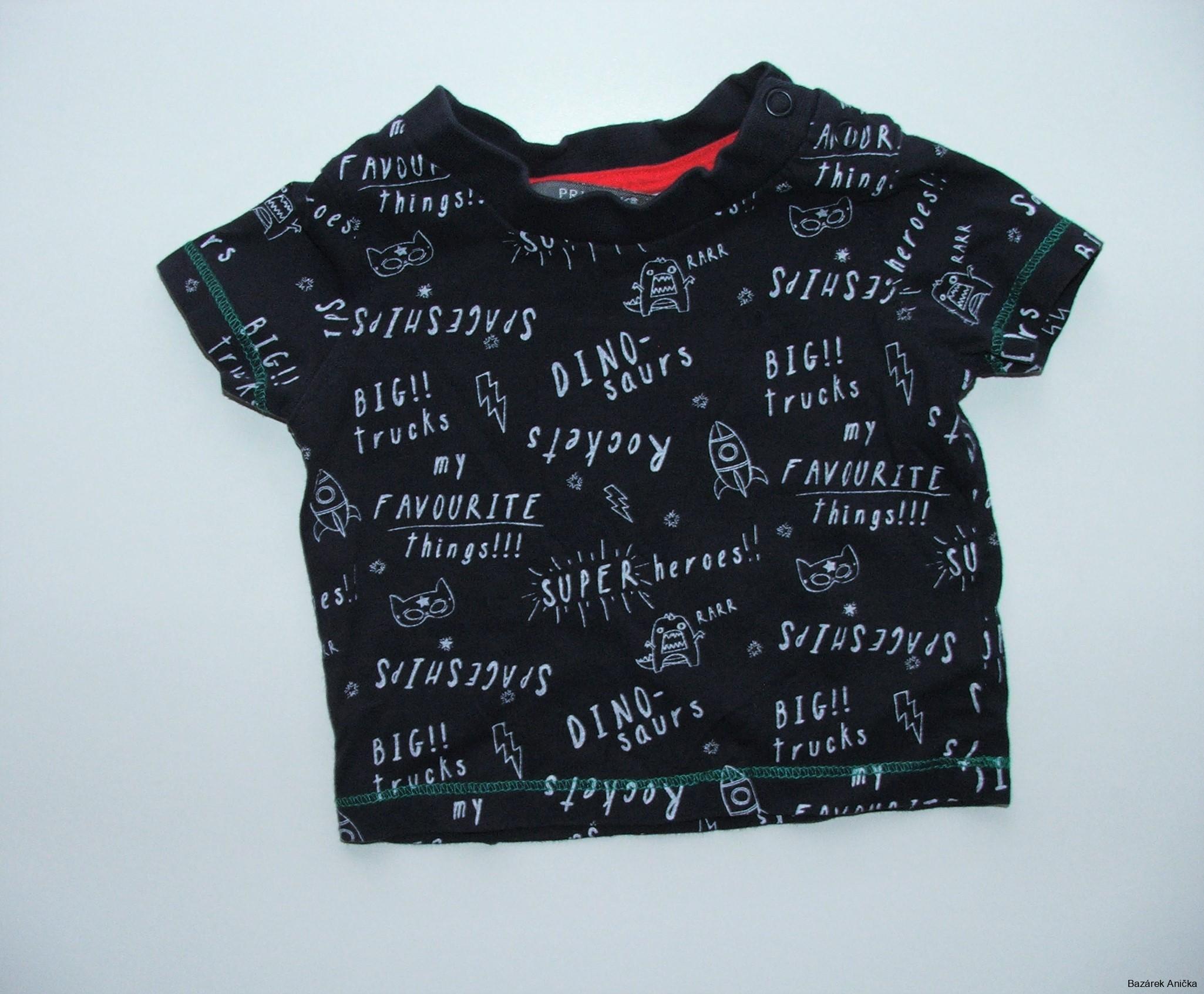 Chlapecké triko vel. 62, Primark