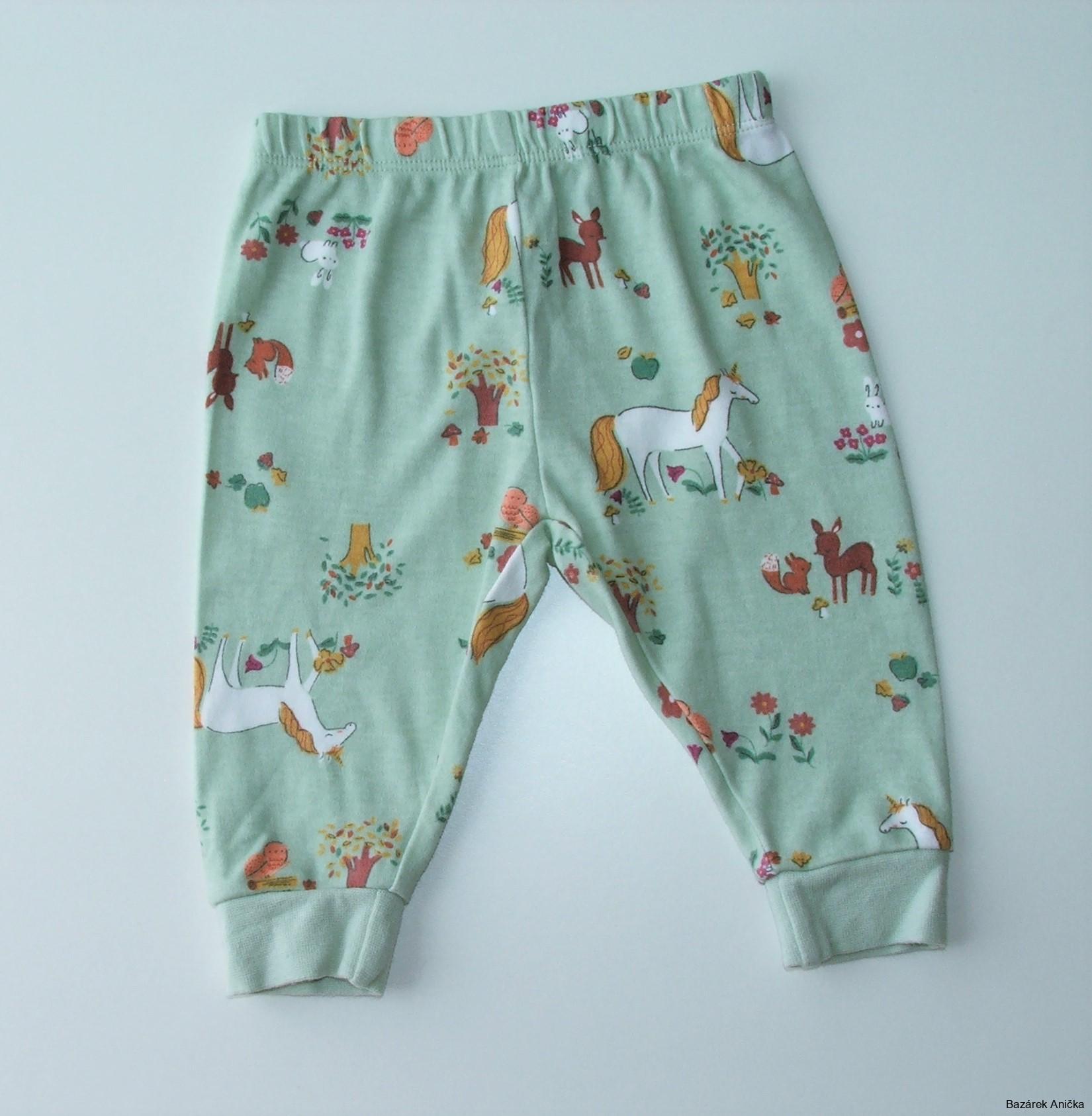  Tepláky se zvířátky vel. 68, Primark