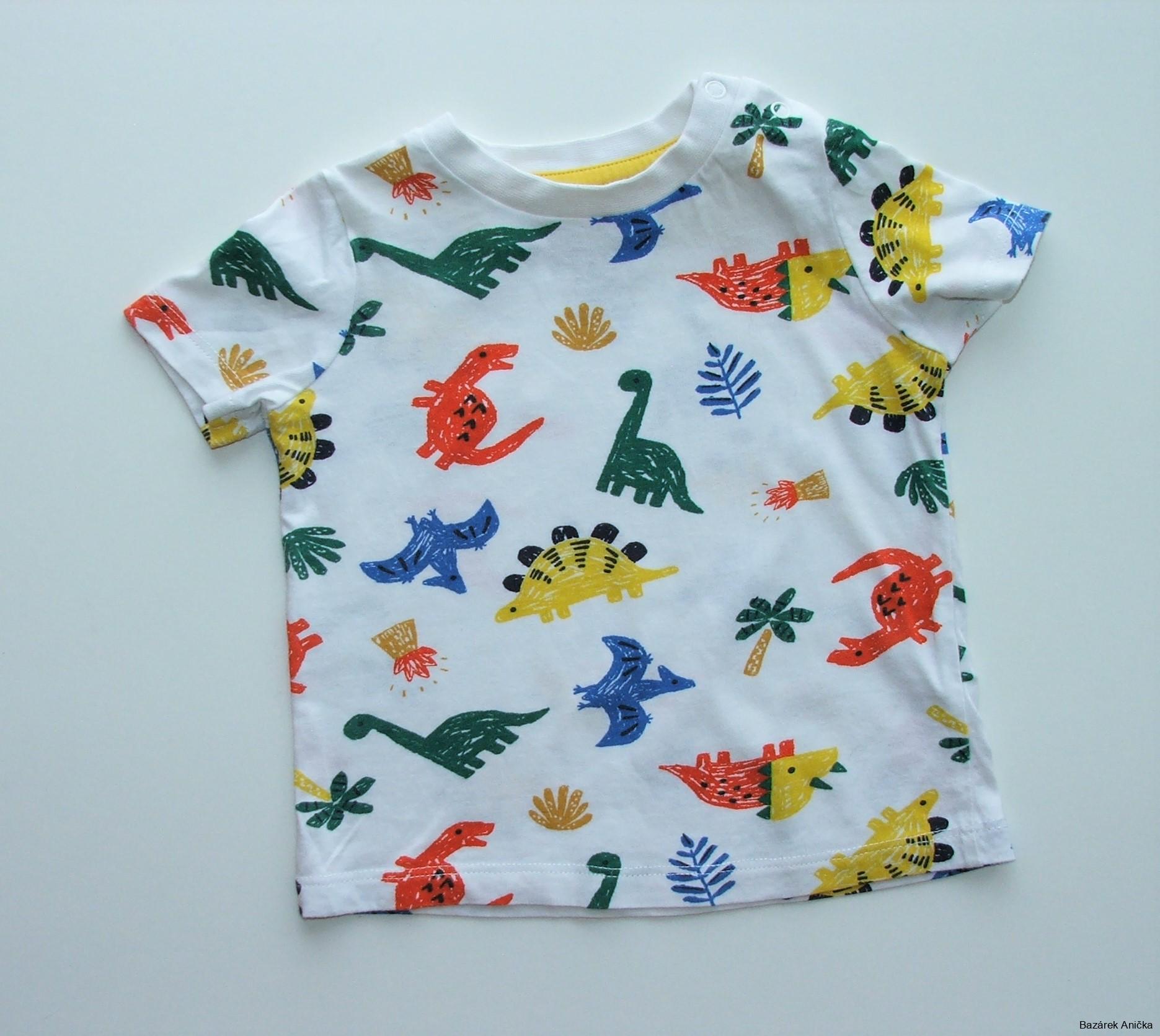 Tričko s dino vel. 62, F&F
