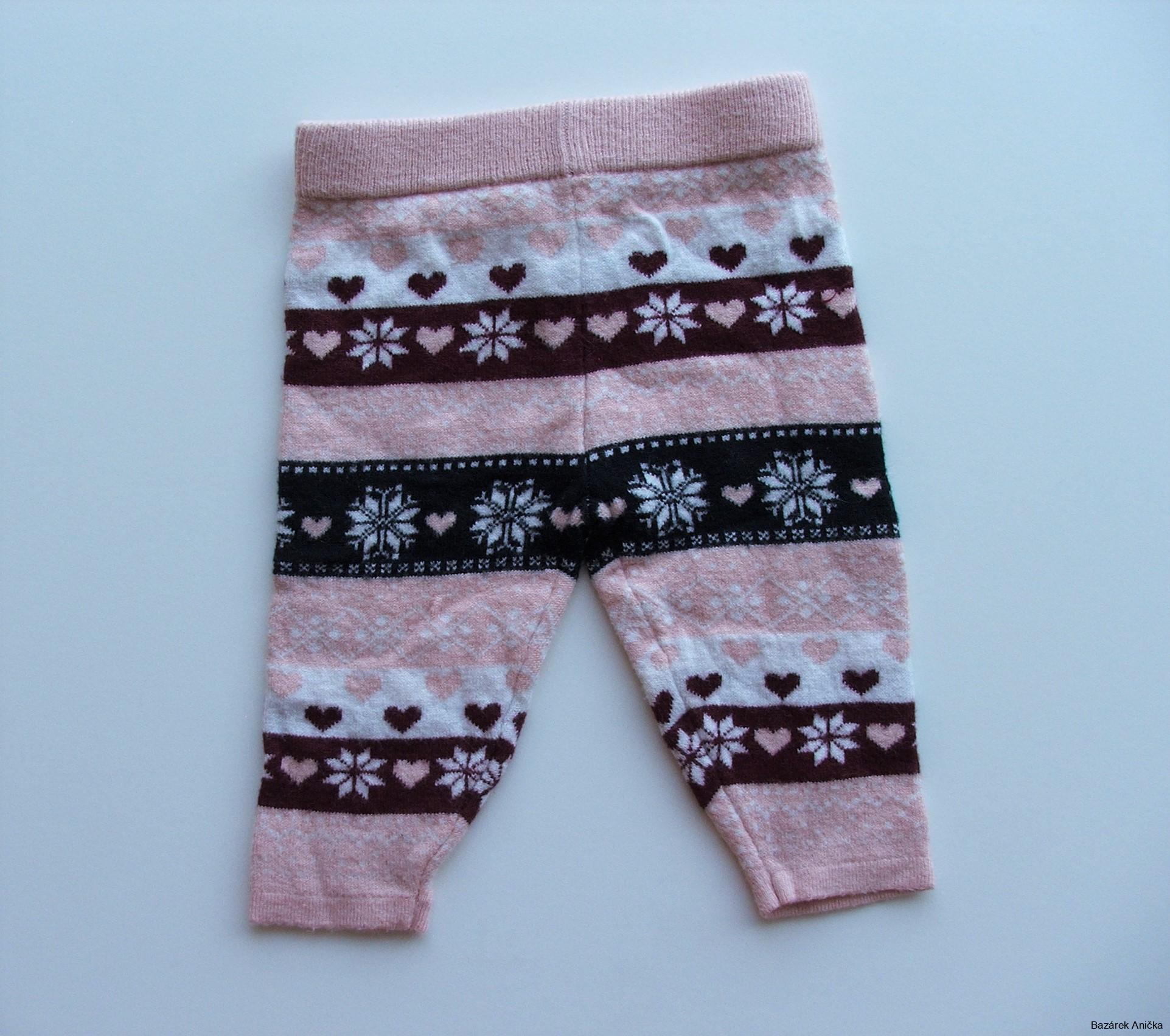 Teplé / úpletové legíny vel. 68, Primark