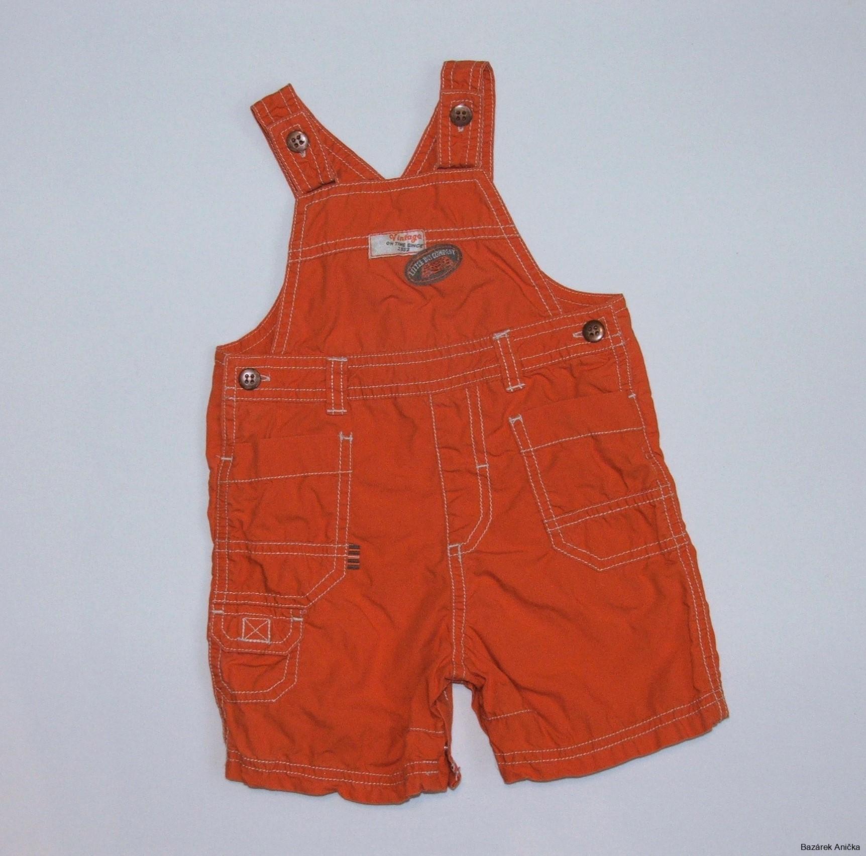 Plátěné chlapecké kraťasy vel. 68, Mothercare