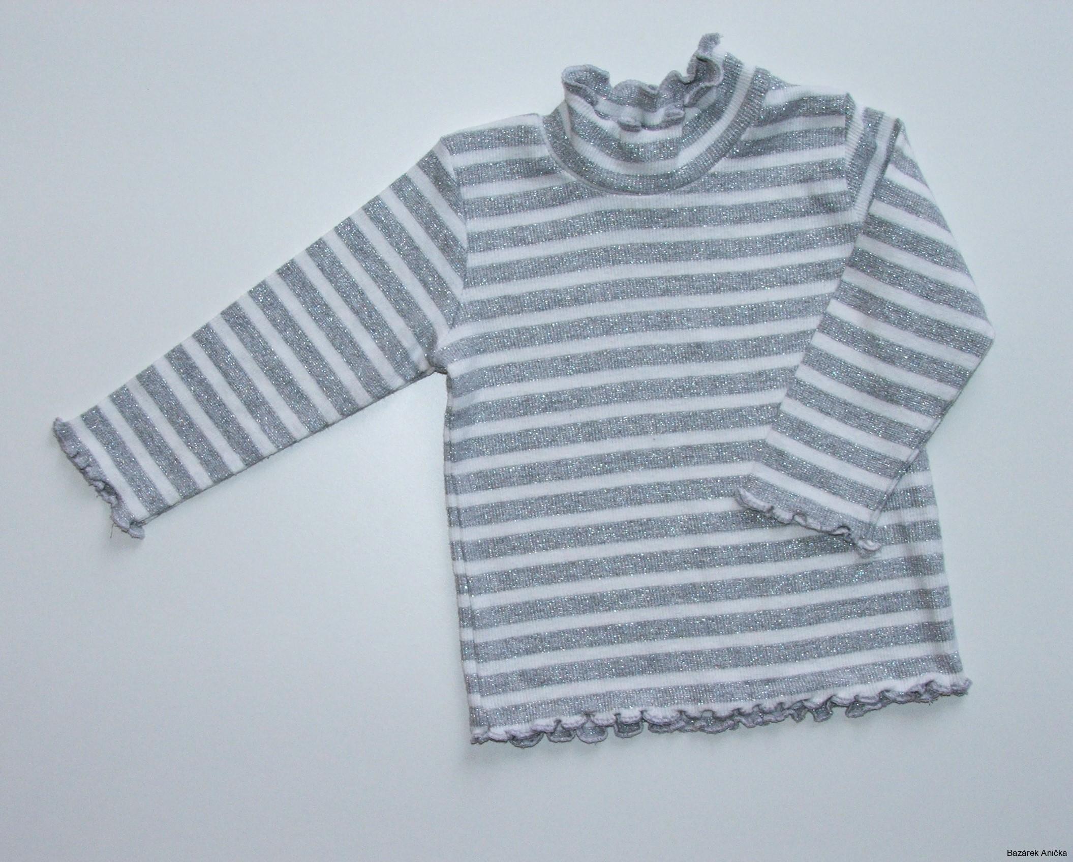  Dívčí triko / rolák vel. 74, Matalan