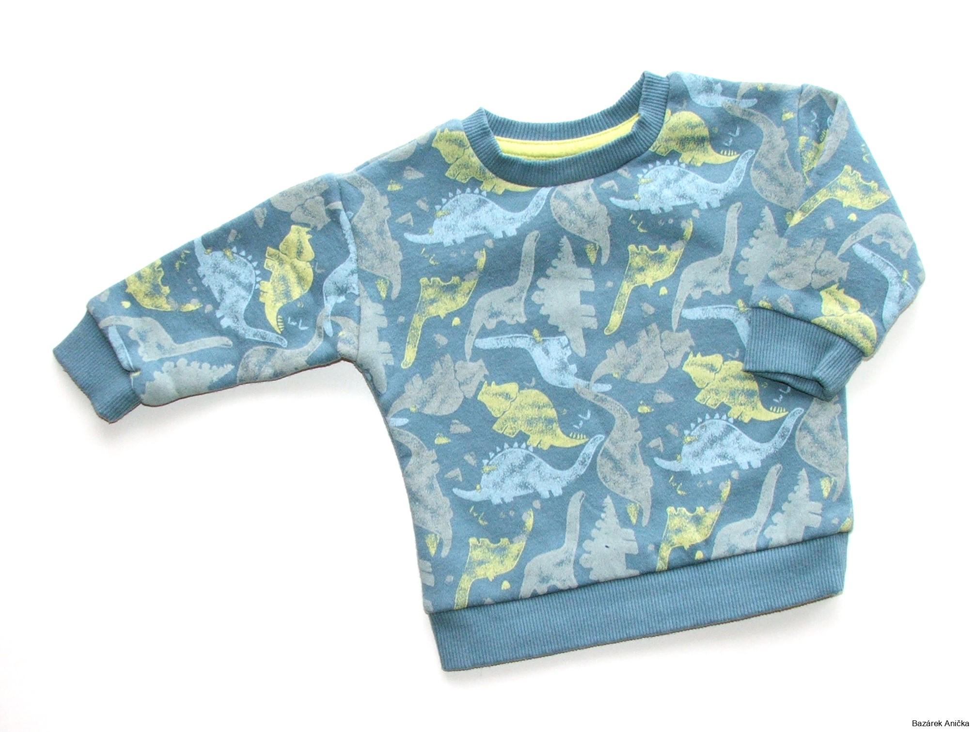 Mikina s dinosaury vel. 80, Primark