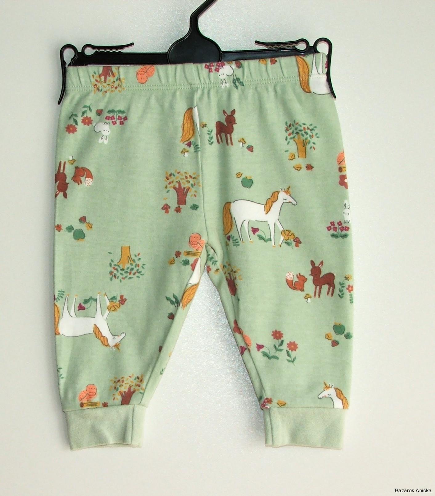 Tepláky se zvířátky vel. 68, Primark
