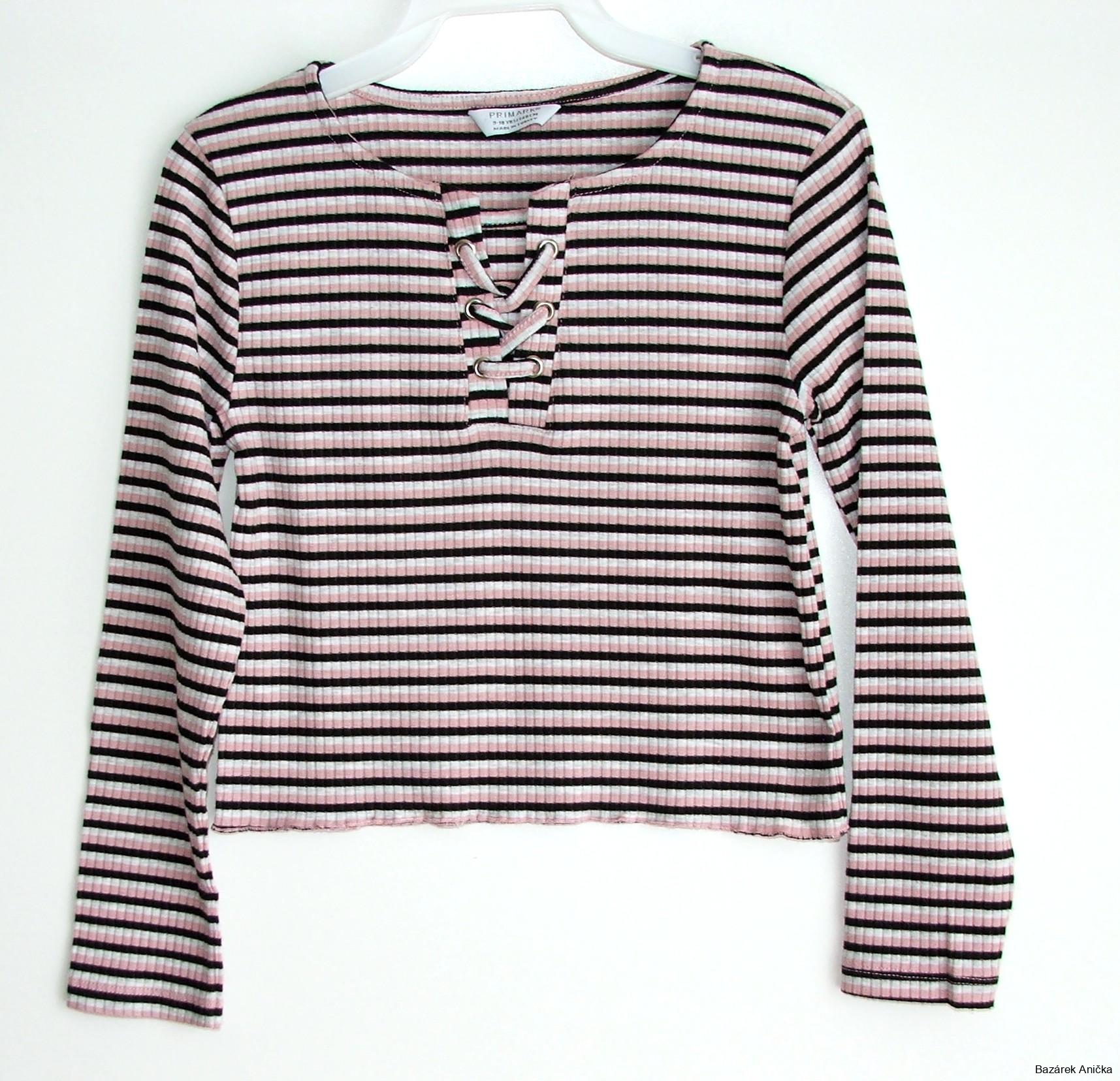 Dívčí tričko crop vel. 9-10 let, Primark