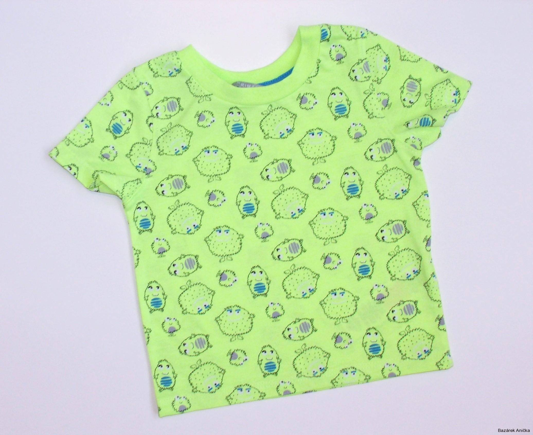 Neon chlapecké triko vel. 80, Primark