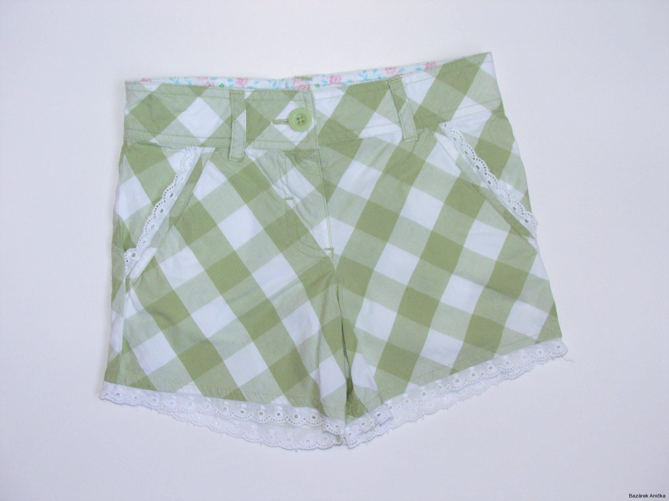Plátěné šortky vel. 98, Mothercare