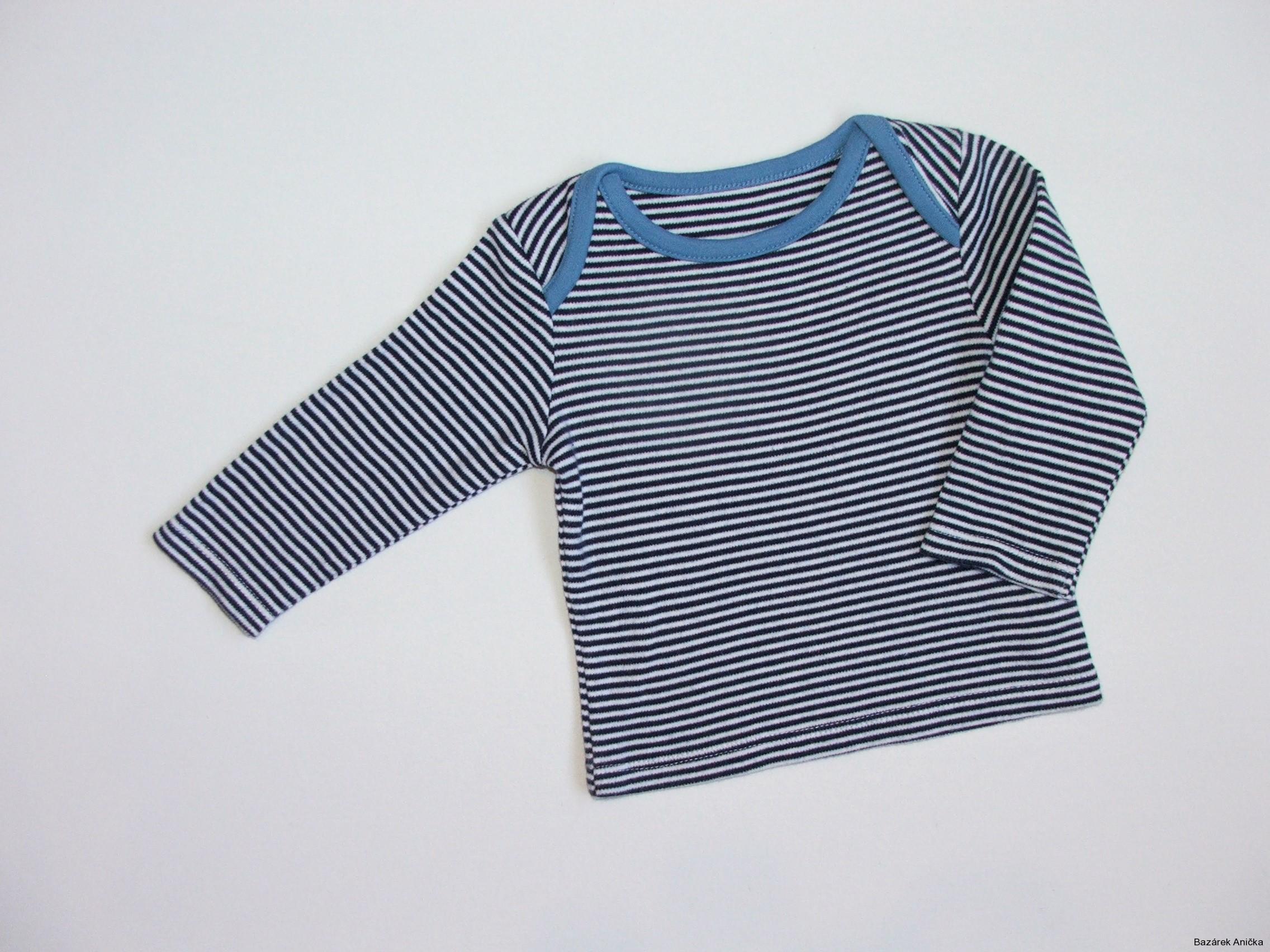 Pruhované tričko vel. 68, Marks&Spencer