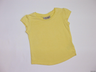 Žluté dívčí tričko vel. 68, Next