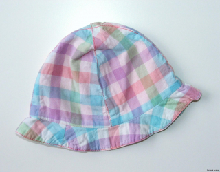 Plátěný barevný klobouček vel. 80, Marks&Spencer