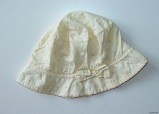 Plátěný klobouk vel. 9-12m, Mothercare