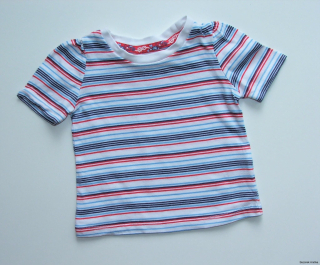 Chlapecké pruhované tričko vel. 74, St. Bernard