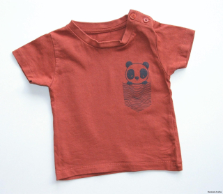 Chlapecké triko s pandou vel. 68, Matalan