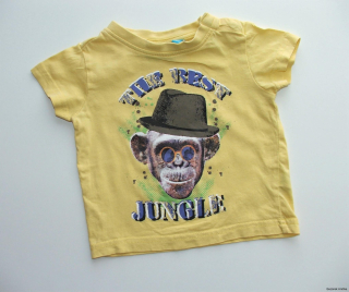 Chlapecké triko s opicí vel. 68