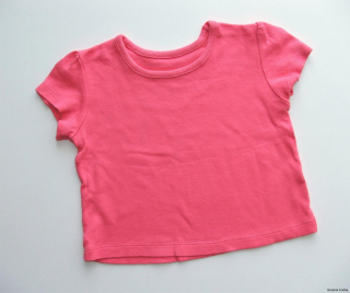 Růžové triko vel. 74