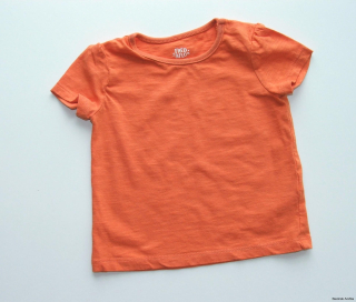 Oranžové triko vel. 74, F&F