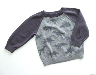 Chlapecký svetr s dino vel. 80