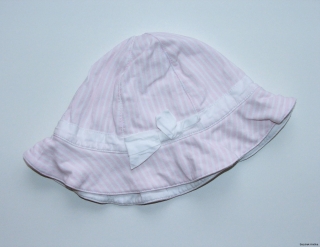 Dívčí růžový klobouk vel. 62