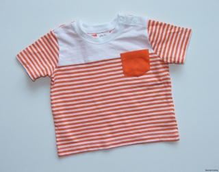 Oranžové tričko vel. 74, F&F