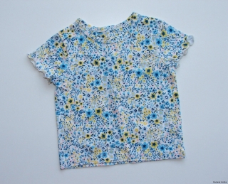 Květované triko vel. 68, Miniclub